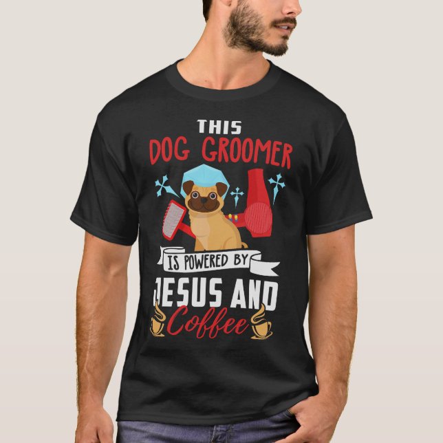 Camiseta S2 Perro Grooming Perro Grooming Groomer (139) (Anverso)