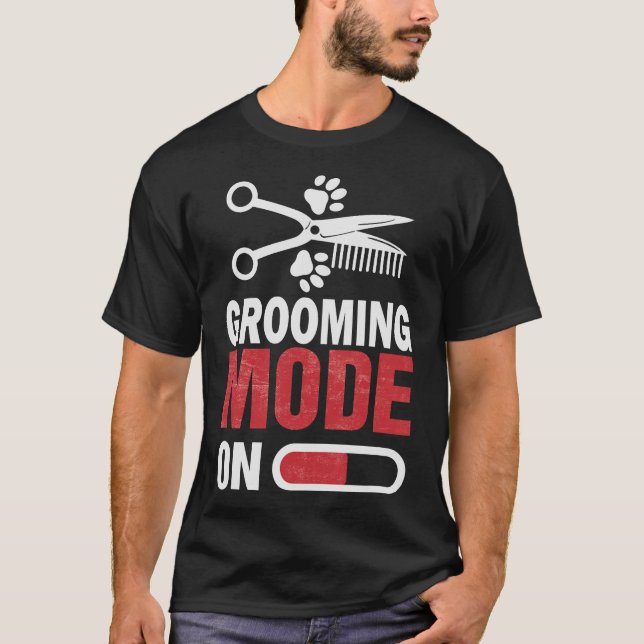 Camiseta S2 Perro Grooming Perro Grooming Groomer (93) (Anverso)