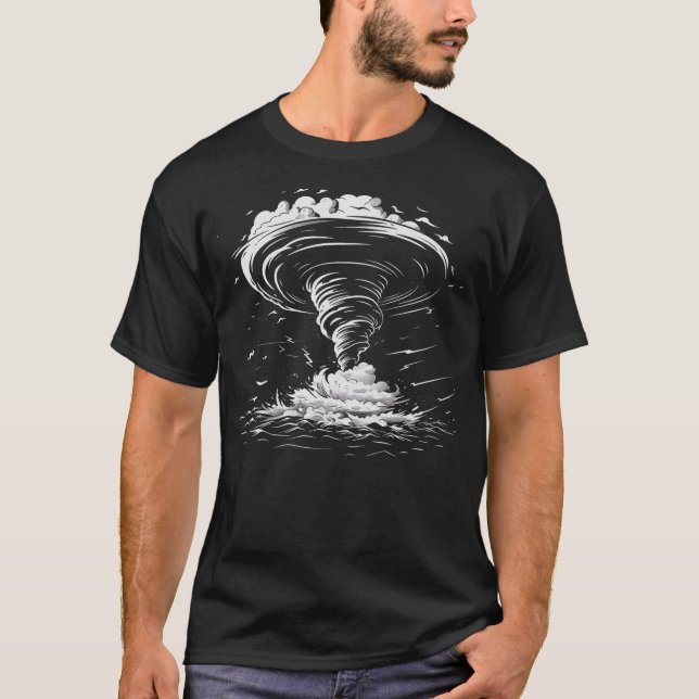 Camiseta S2 Persecución de Tormentas Perseguidor de Torment (Anverso)