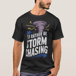 Camiseta S2 Persecución de Tormentas Perseguidor de Torment