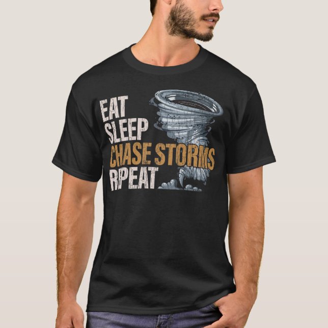 Camiseta S2 Persecución de Tormentas Perseguidor de Torment (Anverso)