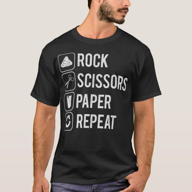 Camiseta S2 Rock Paper Scissors (101) (Anverso)
