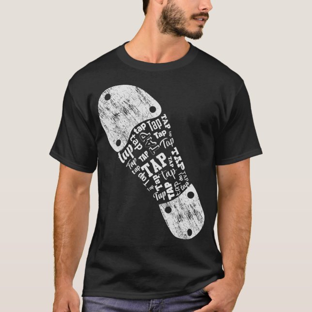 Camiseta S2 Tap Dance Tap Dancing Tap Dancer (164) (Anverso)