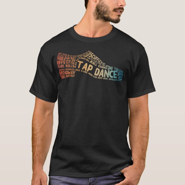 Camiseta S2 Tap Dance Tap Dancing Tap Dancer (4) (Anverso)