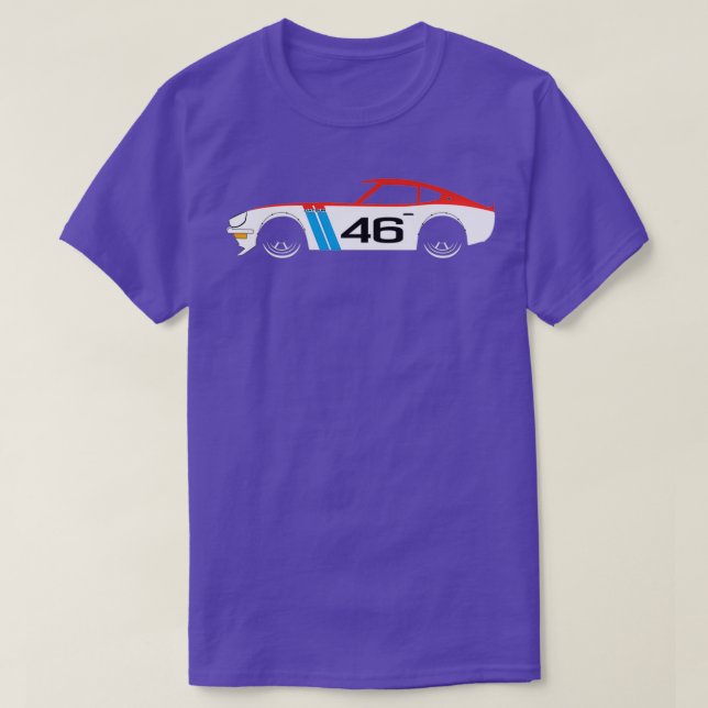 Camiseta S30 en la línea de Carreras Datsun (Diseño del anverso)