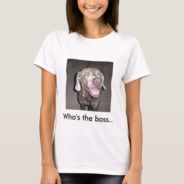 Camiseta S5030845, que es el jefe. (Anverso)