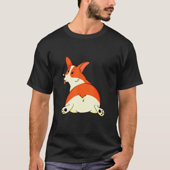 Camiseta S Animal Owners Corgi (Anverso)