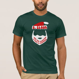 Camiseta S. Claus y el viaje eléctrico de Navidad