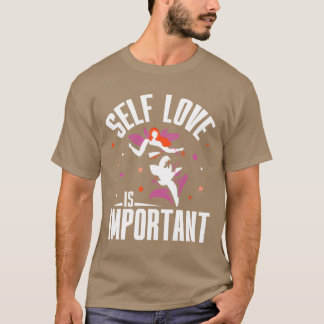Camiseta S El amor es importante positivo mío divertido