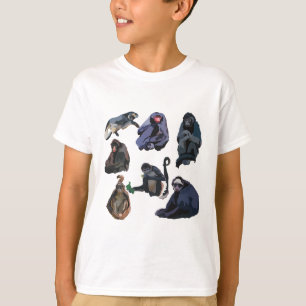 Camiseta S es para el mono araña