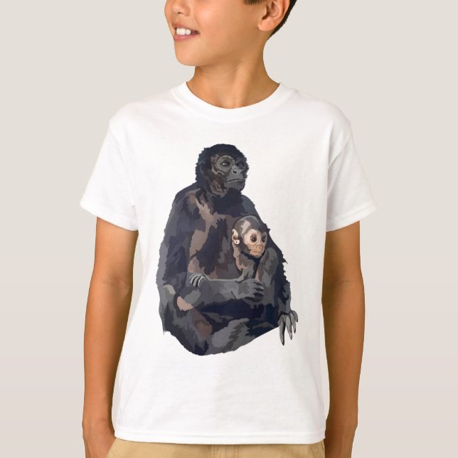 Camiseta S es para el mono araña (Anverso)