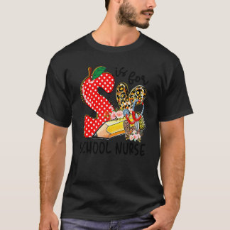 Camiseta S Es Para Enfermera De Escuela Feliz Primer Día De