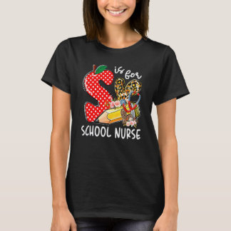 Camiseta S Es Para Enfermera Escolar Feliz Primer Día De Cl