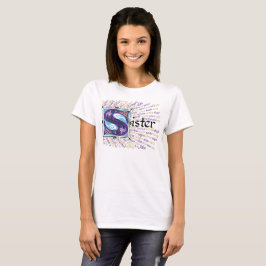 Camiseta S es para la Hermana T-Shirt