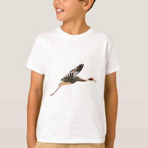 Camiseta S es para Sarus Crane