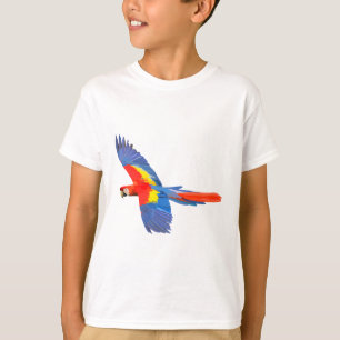 Camiseta S es para Scarlet Macaw
