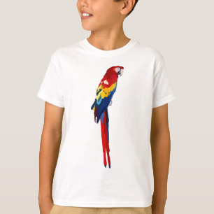 Camiseta S es para Scarlet Macaw