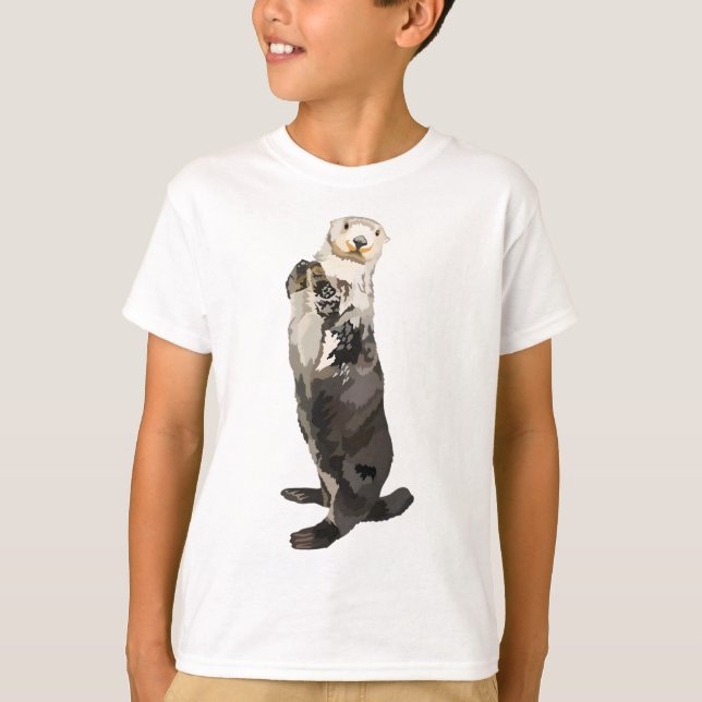 Camiseta S es para Sea Otter (Anverso)
