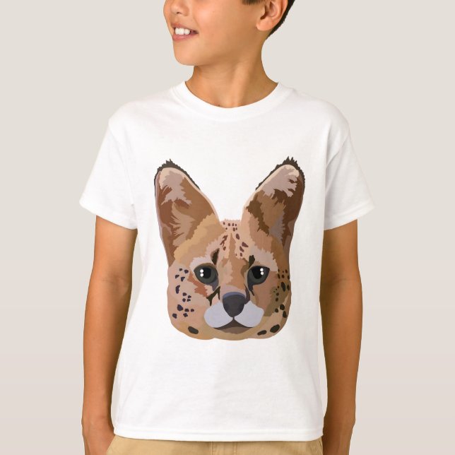 Camiseta S es para Serval (Anverso)