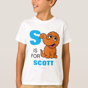Camiseta S es para Snuffleupagus Añadir su nombre