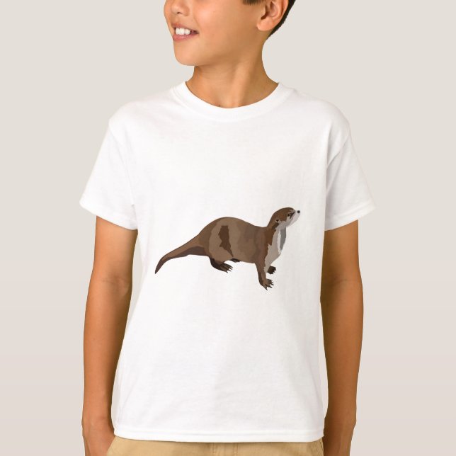 Camiseta S es para Southern River Otter (Anverso)