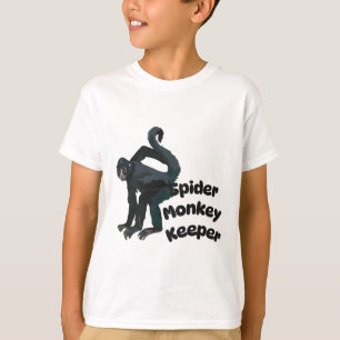 Camiseta S es para Spider Monkey Keeper