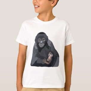 Camiseta S es para Spider Monkey Keeper