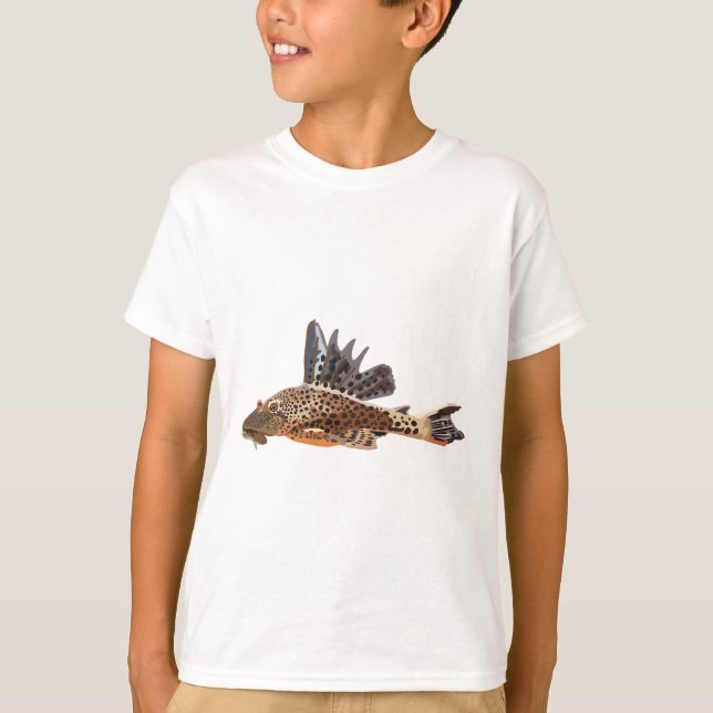 Camiseta S es para Suckermouth Catfish (Anverso)