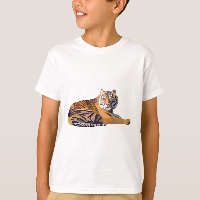 Camiseta S es para Sumatran Tiger (Anverso)