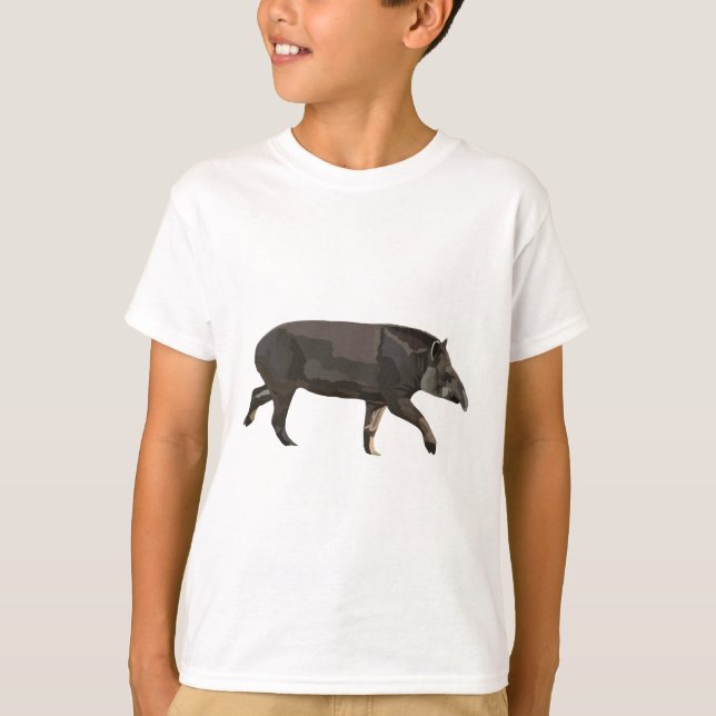 Camiseta S es para Tapir Sudamericano (Anverso)