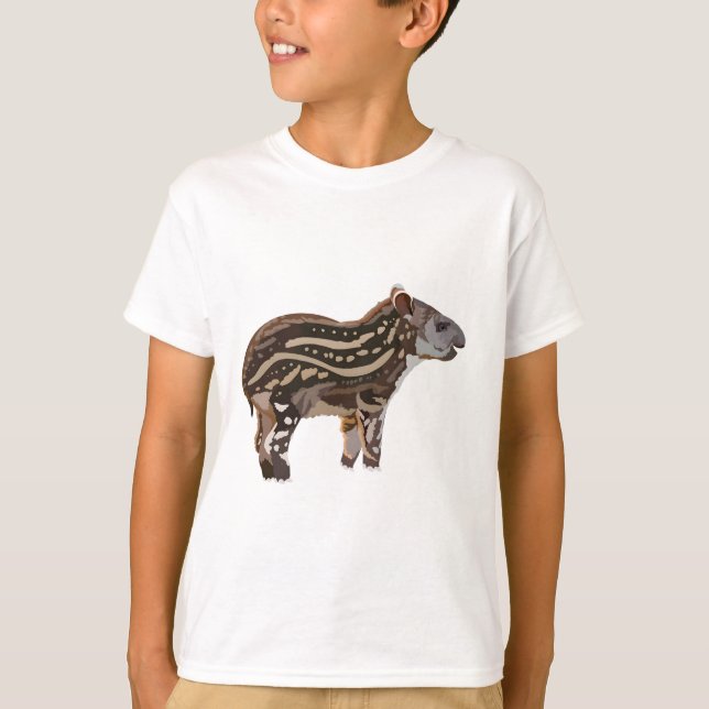 Camiseta S es para Tapir Sudamericano (Anverso)