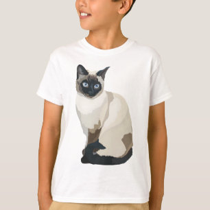 Camiseta S es para un gato siamés