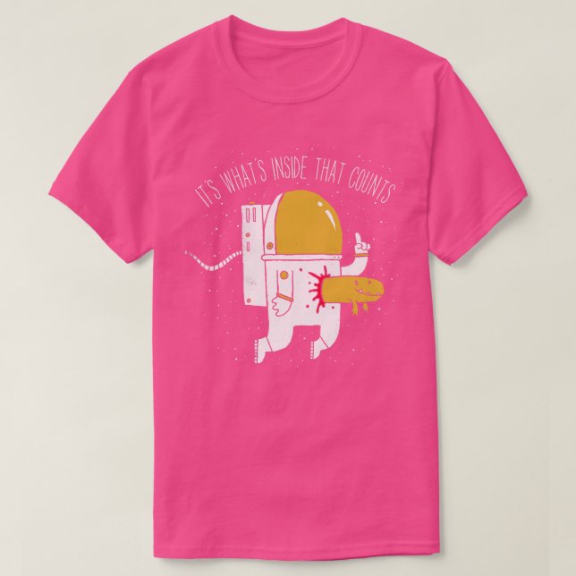 Camiseta s Espacio Sucks (Diseño del anverso)