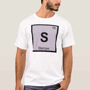 Camiseta S - Estérope Pléyades Tabla Periódica Química