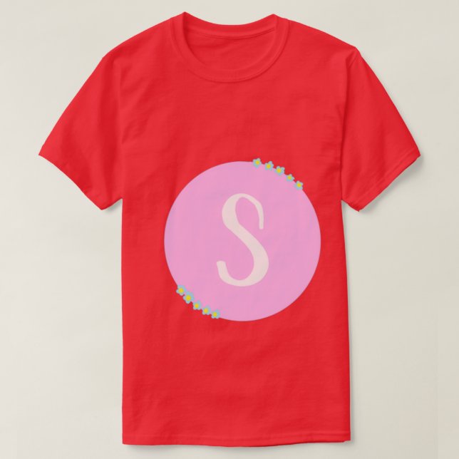 Camiseta S inicial (Diseño del anverso)