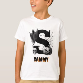 Camiseta S InicialTruco o Trate la Halloween Curada