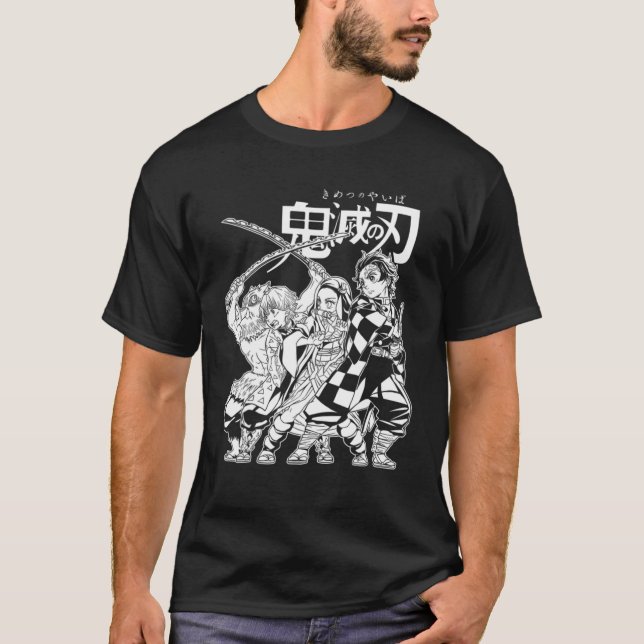 Camiseta S-Layers D-Emons Anime Art (Anverso)