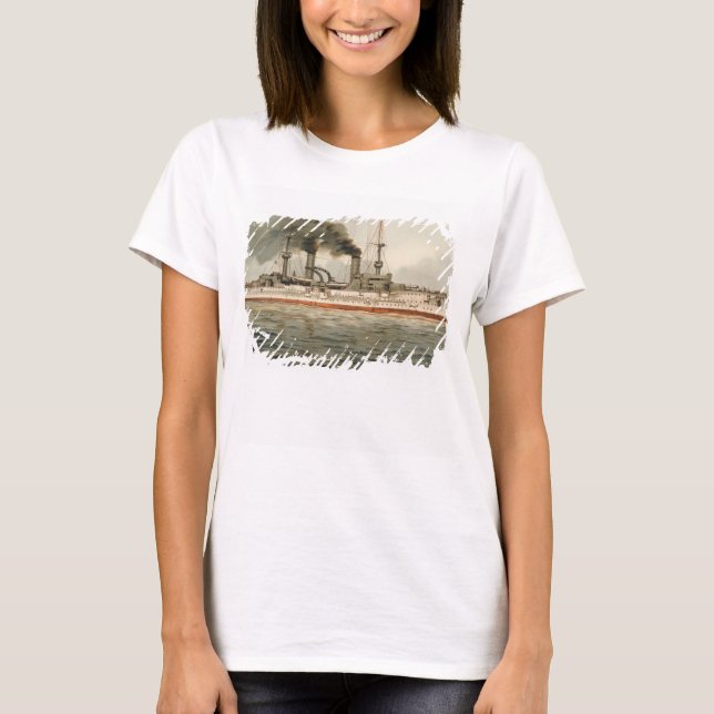 Camiseta S.M. Grosse Kreuzer 'Furst Bismarck' (H.M. Great C (Anverso)