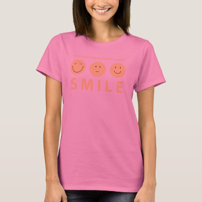 CAMISETA S M I L E (Anverso)