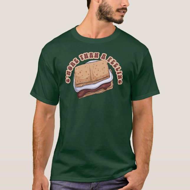 Camiseta S’mores Tha Feeling food pun (Anverso)