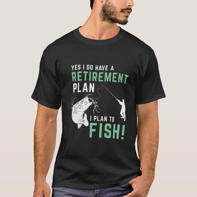 Camiseta S Pesca Jubilación Pesca (Anverso)