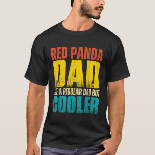 Camiseta S Red Panda Dad Como Un Papá Regular Pero Er