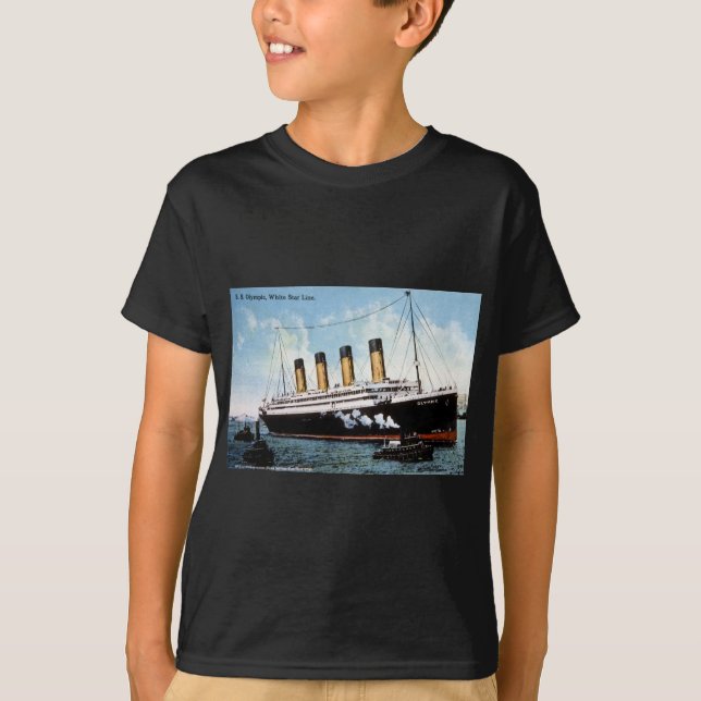 Camiseta S.S. Estrella olímpica, estrella blanca Line, 1913 (Anverso)
