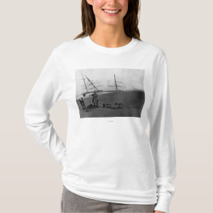 Camiseta S.S. Península de Ilwaco de la ruina de Alicia