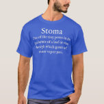 Camiseta S Stoma Asunto Botany Science Moribund Institute<br><div class="desc">S Stoma Sujeto Instituto de Ciencias Botánicas Moribund Usa tu Diccionario . Consulta nuestra Biología a la selección de camisetas para lo mejor en piezas únicas o personalizados hechas a mano de nuestras tiendas de ropa.</div>