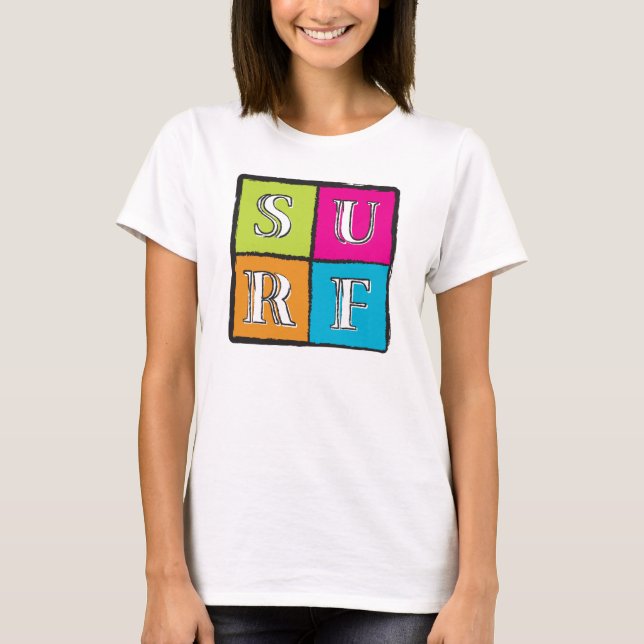 CAMISETA S U R F (Anverso)