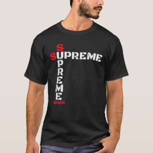 Camiseta S.Upreme Guerrero rebelde Patriota Militar Armado 
