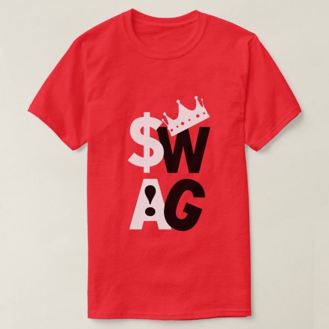 CAMISETA S-W-A-G (Diseño del anverso)
