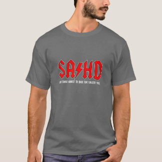 Camiseta SAϟHD: Para los que están alrededor al papá