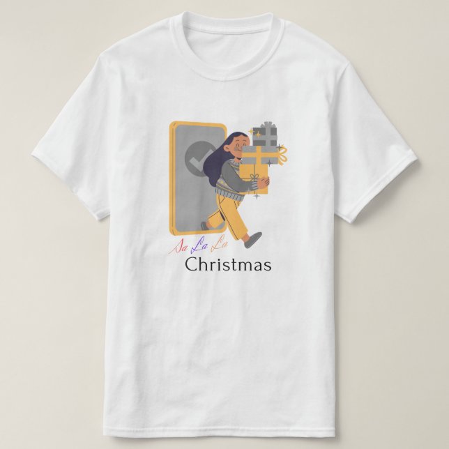Camiseta Sa La La Navidades (Diseño del anverso)